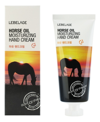 Крем для рук Lebelage Horse Oil Moisturizing Hand Cream с Лошадиным жиром 100 мл