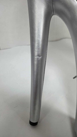 KIKO. Ботильоны четверки. PU. Открытые - SHDB-015-4-PU-sil-sale37_034