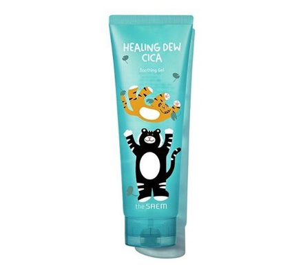 THE SAEM Успокаивающий гель с комплексом CICA для раздражённой кожи Healing Dew Cica Soothing Gel 120 ml