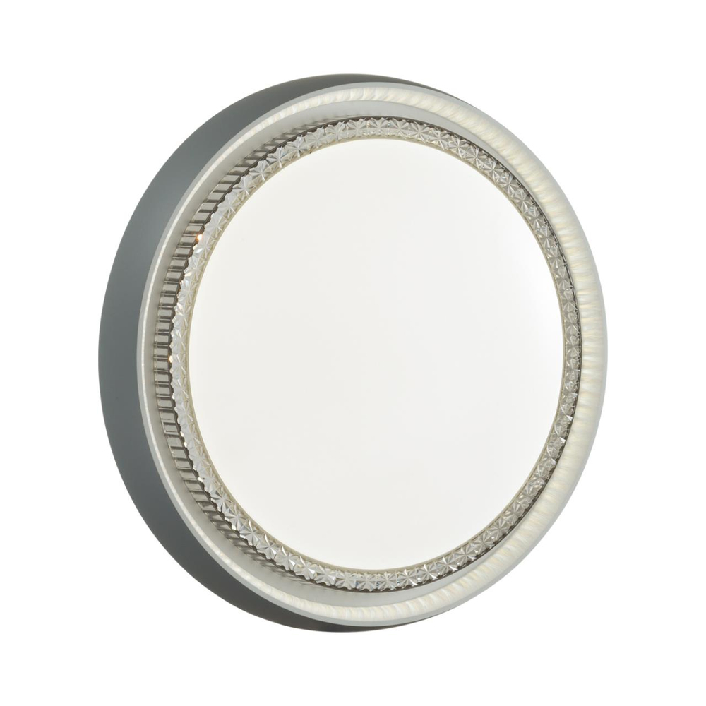 7644/DL PALE SN 000 Светильник пластик/белый/серый LED 48Вт 4000К D425 IP43 RAHIG