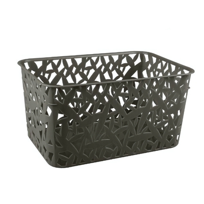 Корзинка универсальная 280х190х145 мм 6,3л (серый)