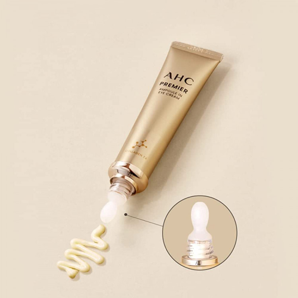 Высокопитательный ампульный крем для век с коллагеном AHC Premier Ampoule In Eye Cream Collagen T4