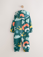 Комбинезон непромокаемый с флисовой подкладкой для мальчика Next Q60-451, Зеленый