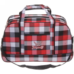 Сумка дорожная «Travel», на молнии, одно отделение, один боковой карман, красный принт, 48*29*18см