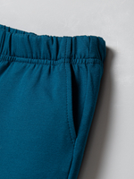 Костюм футболка колор блок и шорты "Морской песок"