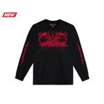 Misanthrope LS Tee / Черно-красный