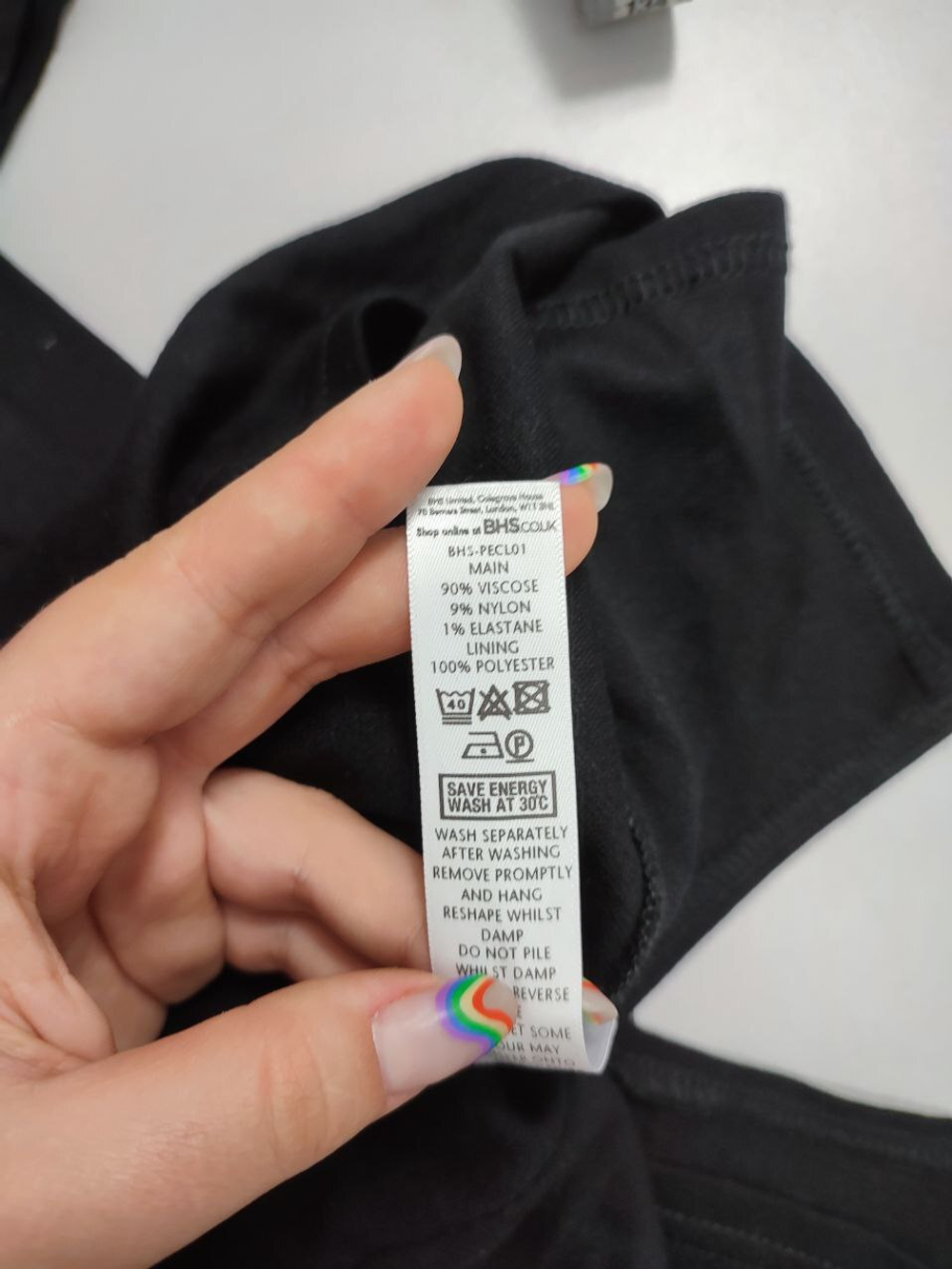 Платье BHS темное 44 размер