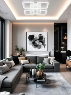 WEDO LIGHT Люстра потолочная светодиодная с пультом на кухню, в спальню, гостиную