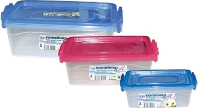 Набор контейнеров прямоуг. 3шт Милих арт.06320