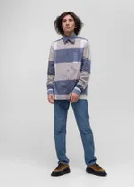 Рубашка FOS Синяя Клетка