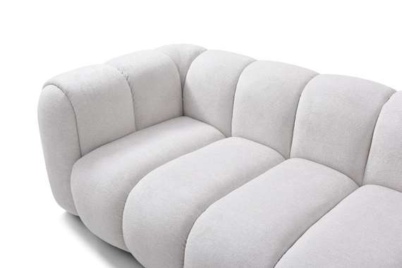 Четырехместный диван Marshmallow, 262 см, светло-бежевый