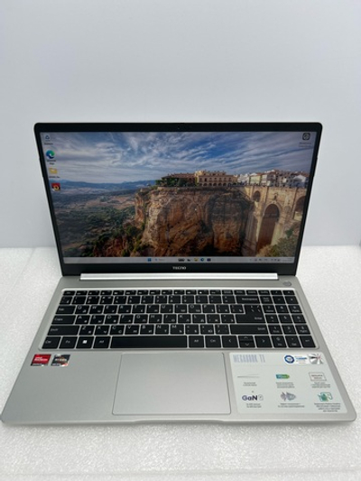 Ноутбук Tecno MEGABOOK T15DA (4894947004988) 15.6"/AMD Ryzen 7 5800U/RAM 16GB/SSD 512GB/AMD Radeon Graphics/1920*1080/IPS/DOS/Подсветка кл-ры: LED/серый космос. Состояние: Уценка/вмятина и царапины на корпусе