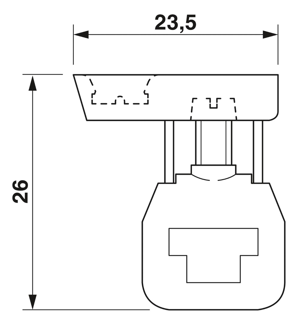0421061 - AKG 4 BU-EX - Соединительная клемма