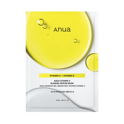 Anua Green Lemon Vita C Blemish Serum Mask (тканевая) 1шт