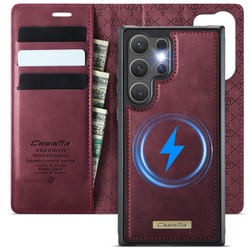 Чехол-кошелек CaseMe 2 in 1 MagSafe Samsung Galaxy S23 Ultra