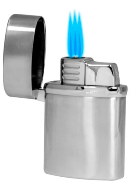 Зажигалка Lotus Terminator III Chrome Satin & Polished Chrome Настольная T3C