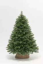 Елка с гирляндой 2в1 «Венецианская» (Литая+пвх) от 1,8 м до 3 м