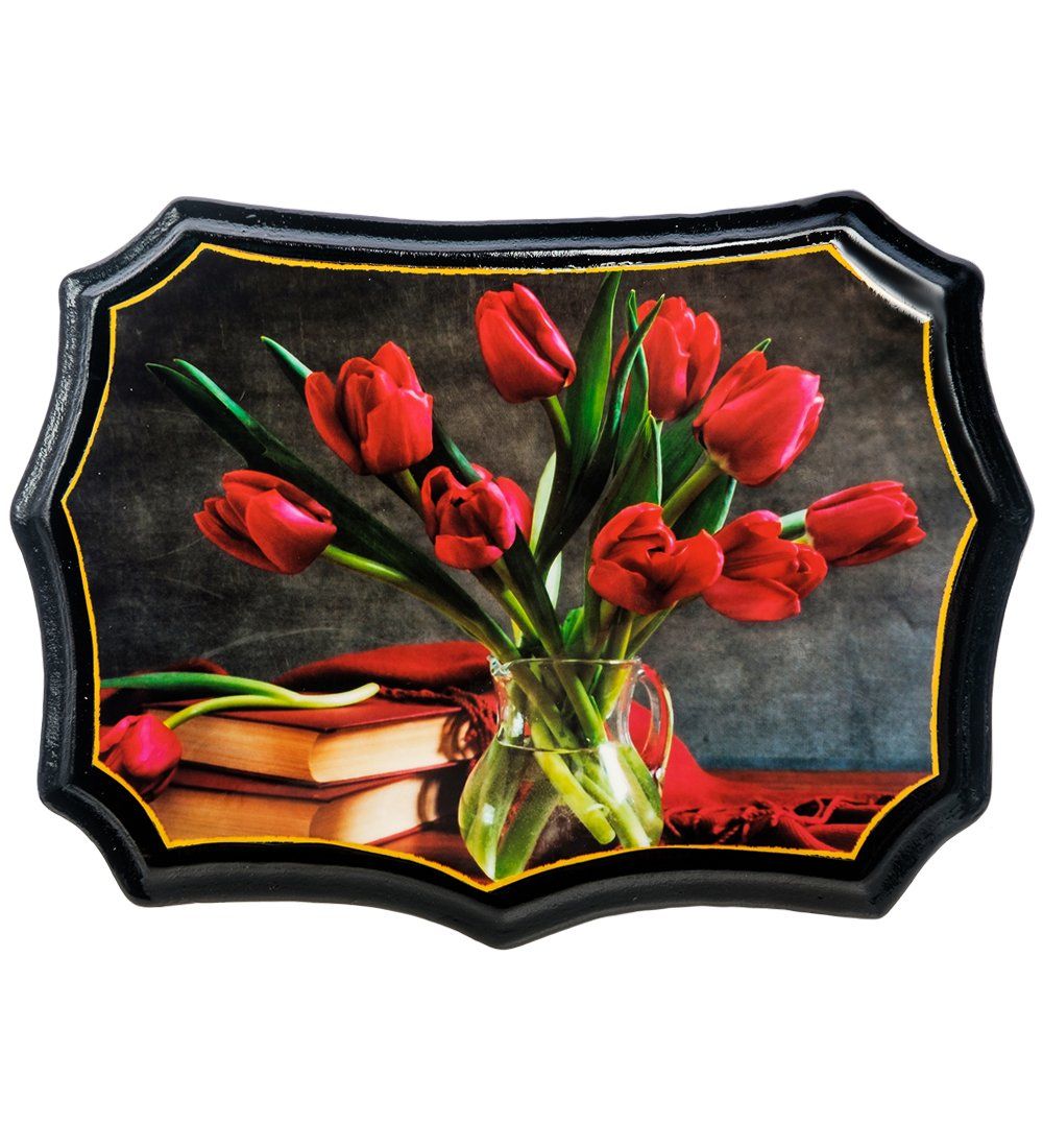 ШК-13/11-D Шкатулка в технике декупаж (прям. 16х12х5)