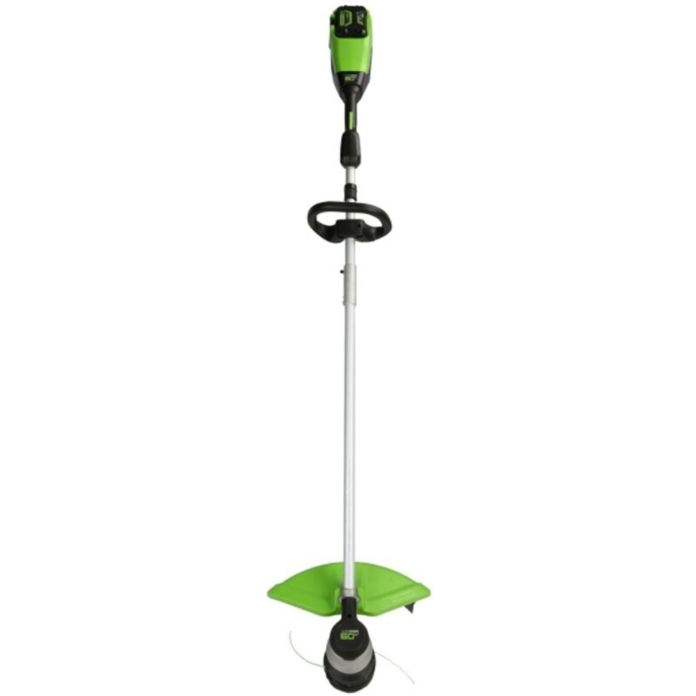 Аккумуляторный триммер Greenworks GD60LT, 60v, 40 см, (2108307), без АКБ и ЗУ