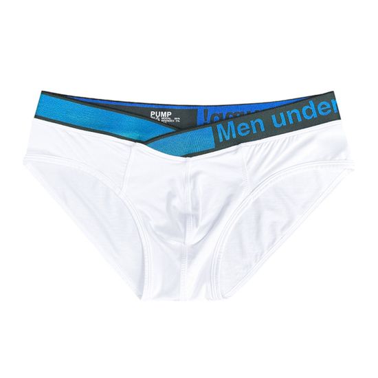 Мужские трусы брифы белые PUMP! MP250-1