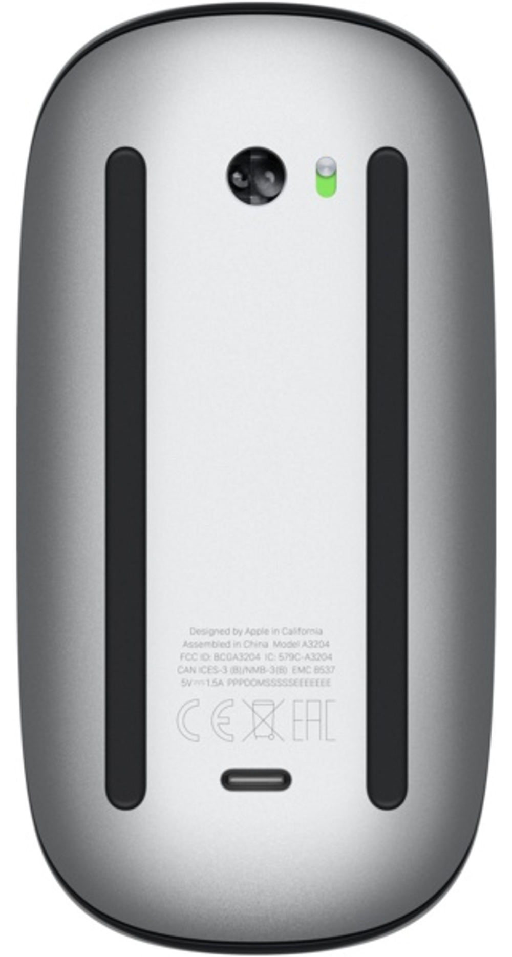 Мышь Apple Magic Mouse - Black Multi-Touch Surface черный