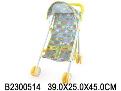 Коляска для кукол сидячая, пакет B5327-7A