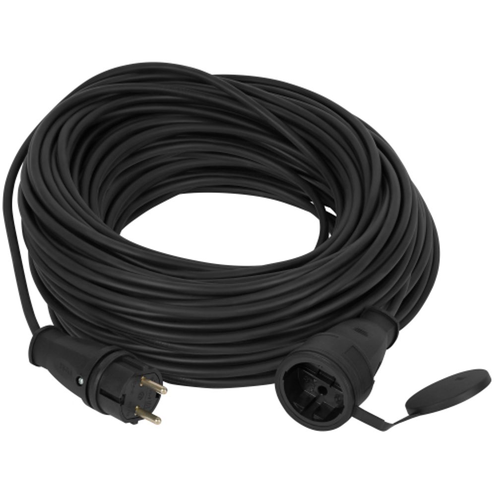 Удлинитель силовой ЭРА GREEN LINE BUH-KG-50m-3x2,5-IP44 в бухте 1 гнездо с крышкой с заземлением 50м КГ 3x2.5мм2 IP44