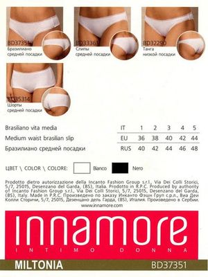 Женские трусы BD37351 Innamore