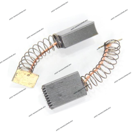 Электроугольная щетка 6х11х16 Пружина, Пр. пятак (для Интерскол ДП-1200)