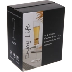 Бокал для шампанского 180мл «VIVALDI» в наборе 6шт, красный