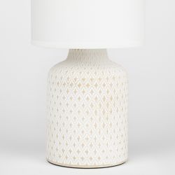 Настольная лампа Rivoli   7043-502 1 * Е14 40 Вт керамика белая с абажуром