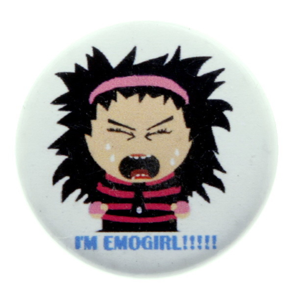 Значок I'M EMOGIRL!!!!!