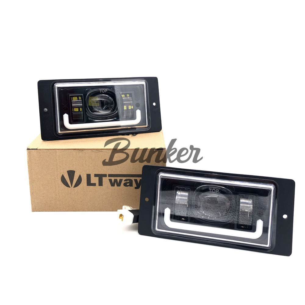 LED ПТФ Lightway Lada 2110-2115,40W+ДХО