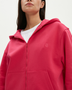 Худи boyfriend на молнии