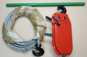 Лебедка ручная HSS-3,0 с канатом 15м