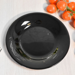 Тарелка десертная 18см Black