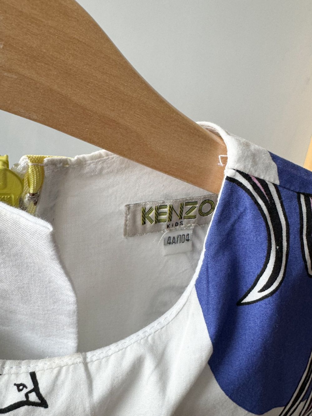 Хлопковое платье Kenzo, 104