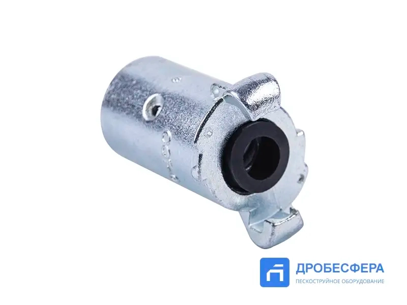 Соединение крабовое (сталь) на рукав 13х27 мм CQT-0