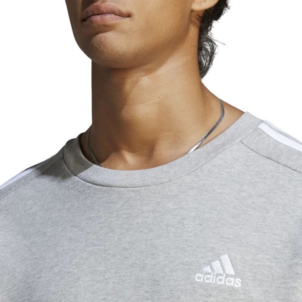 Толстовка Adidas M 3S FT SWT серый