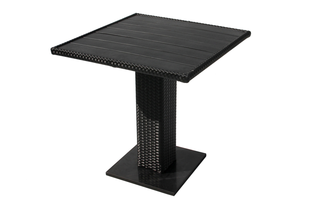 Набор мебели Garden Story Аскер мини 4 уп.(2 Стул Garden Storyа Аскер с под.+стол 70см 2 уп., каркас черн, ротанг черн.)