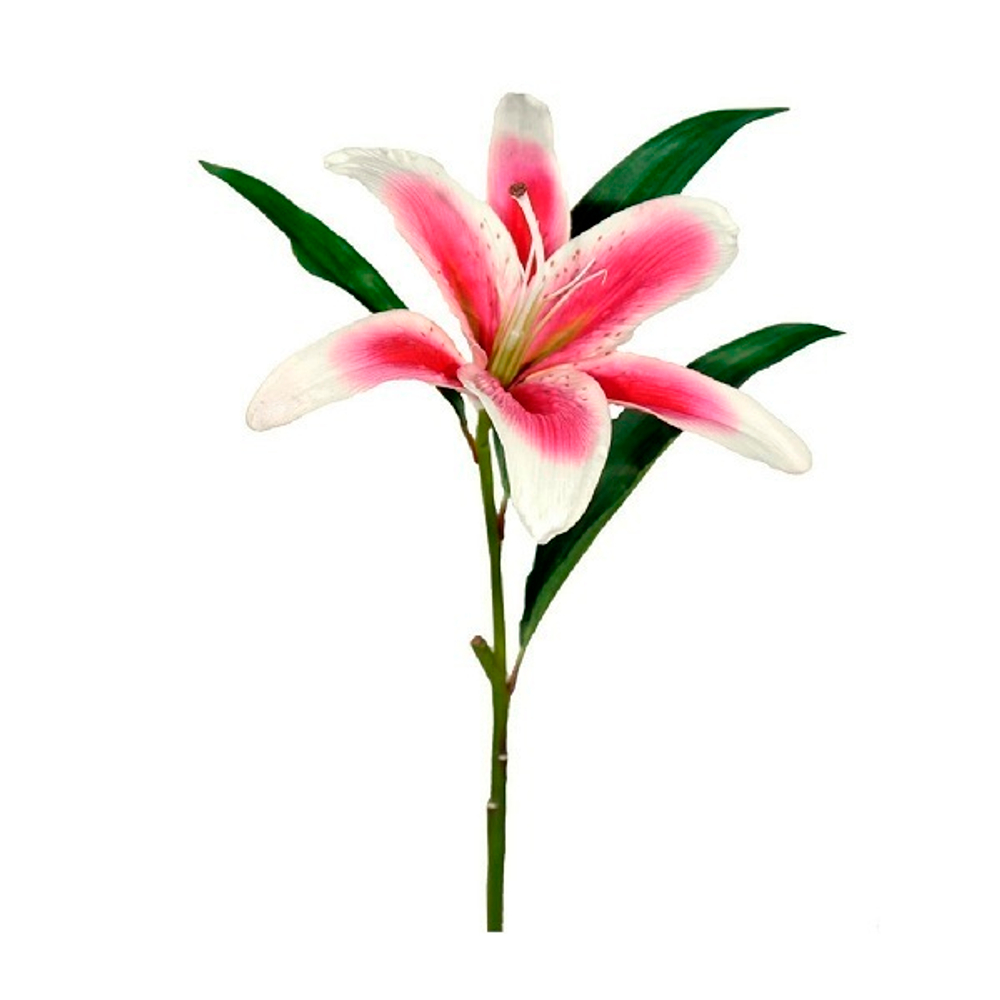Лилия на стебле розовая [Арт. 99714]