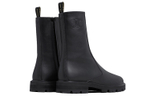 CELINE Cow Leather Ankle Boots Women"s Black
