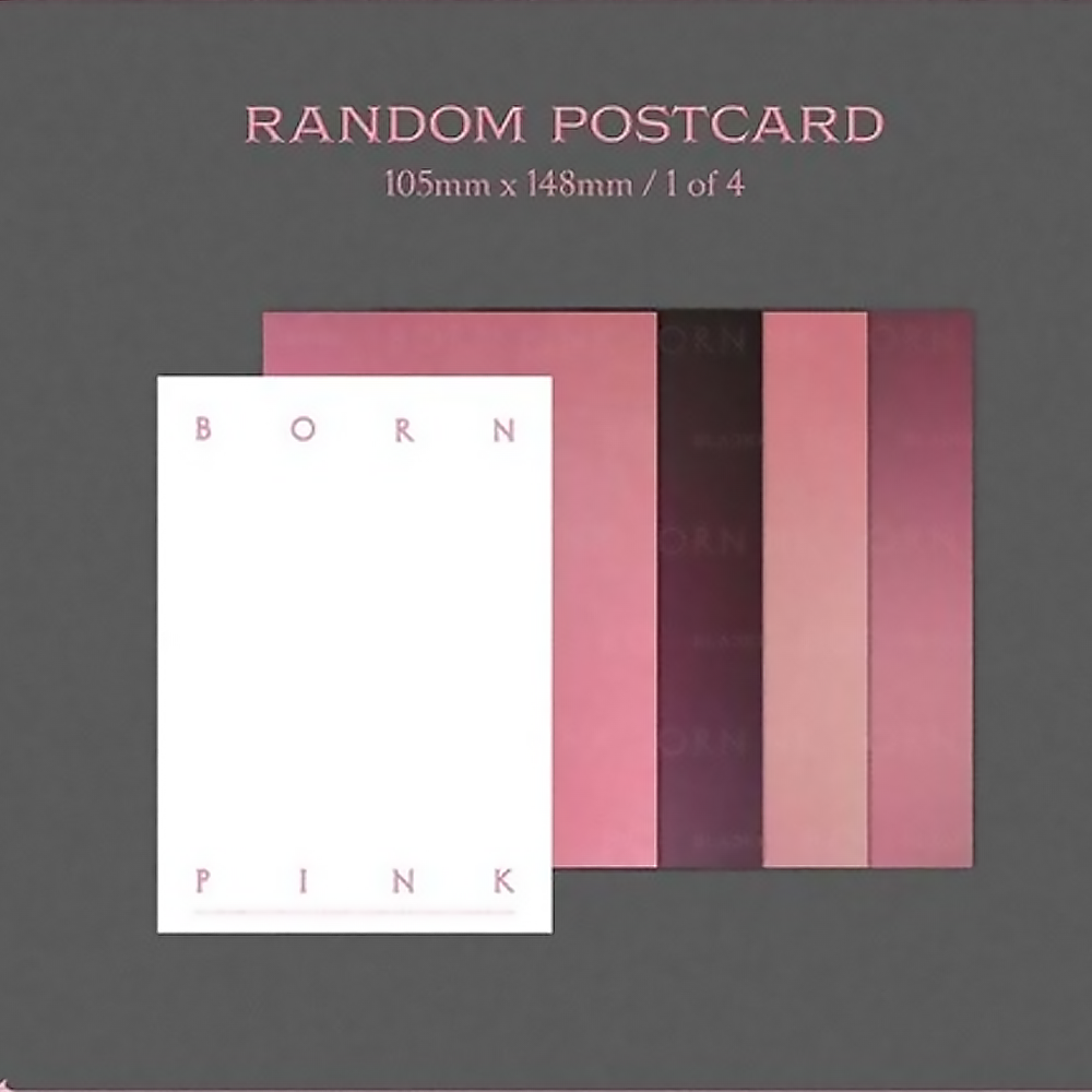 Альбом BLACKPINK - 2ND ALBUM [BORN PINK] BOX SET [PINK VER.]