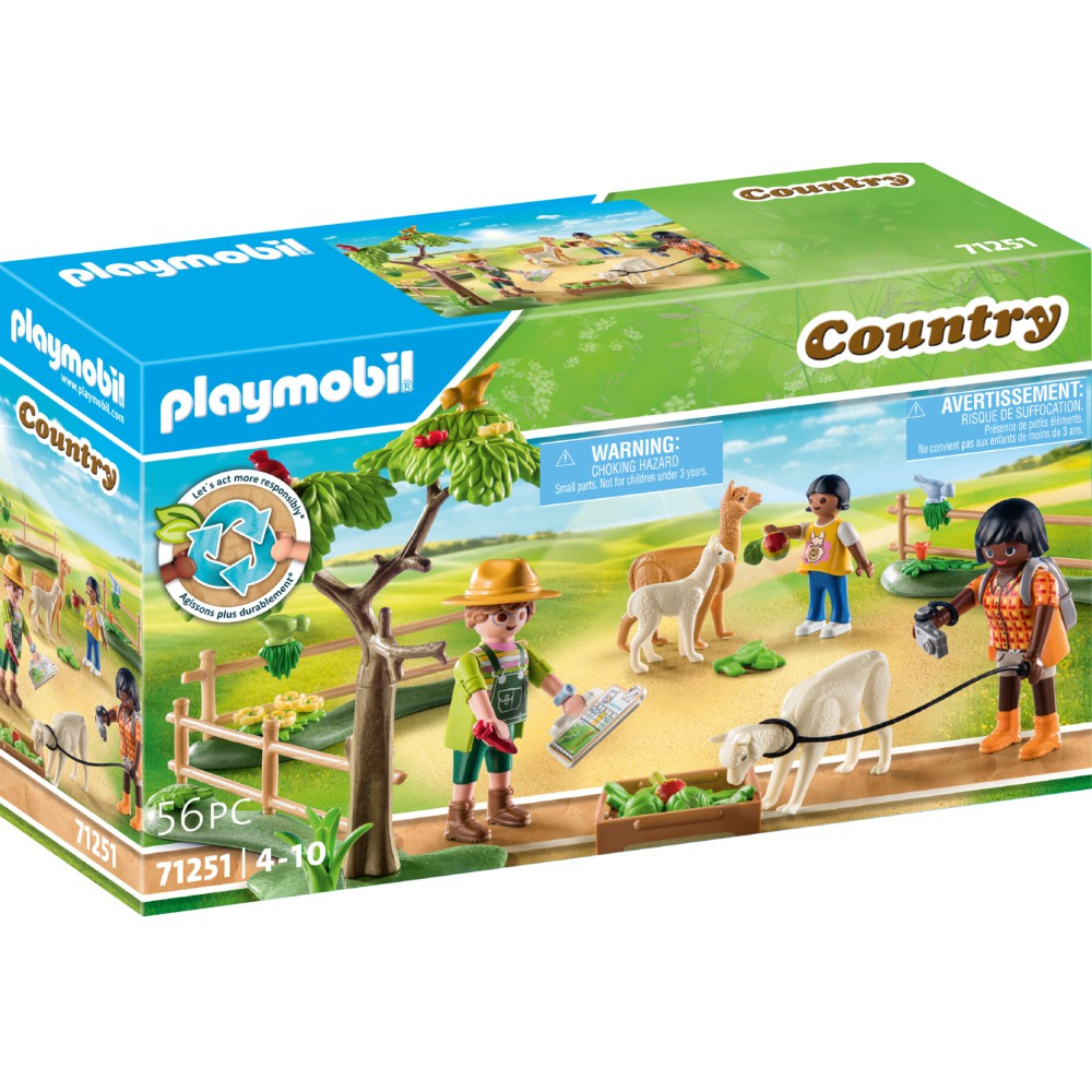 Playmobil - Country Прогулка с альпаками 71251