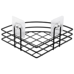 Полка подвесная угловая 17,5*17,5*4см "Black"