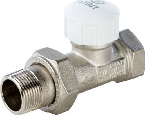 Клапан термостатический STOUT прямой 3/4     6754