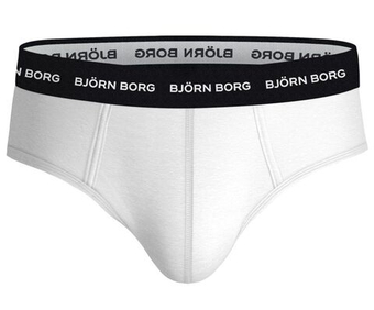 Мужские спортивные боксеры Björn Borg Essential Brief 3P - белый
