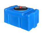 Емкость прямоугольная 150л Политим 150 л. прямоугольный (840x500x415см;синий) - арт.560719