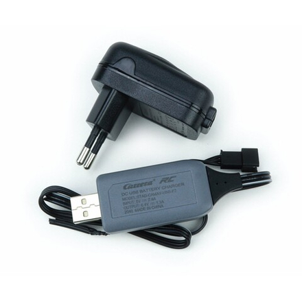 Набор быстрой зарядки Carrera RC 600071: зарядное устройство GS и USB-кабель для LiFePo4