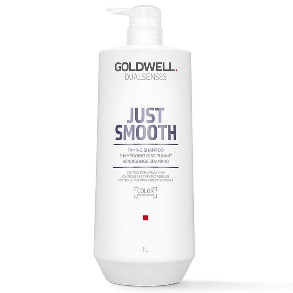 Goldwell Dualsenses Just Smooth Taming Shampoo - Усмиряющий шампунь для непослушных волос 1000 мл